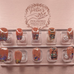 The “Paws & Portraits” Magenta Jelly Press-On Nails Set