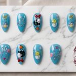 The Blue Barnyard Bash Press-On Nails Set