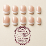 The “Timeless Elegance” French Tip Press-On Nails Set